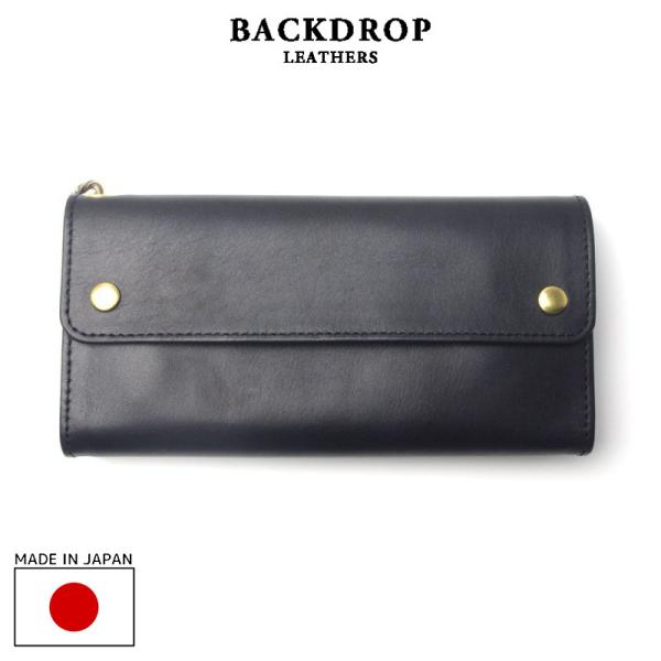 BACKDROP Leathers バックドロップ・レザーズ LONG BILL WALLET ロン...