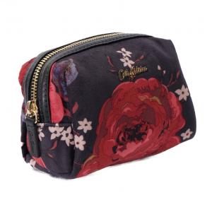 cath kidston jacquard rose velvet backpack