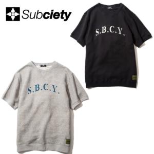 SUBCIETY サブサエティー SWEAT S/S S.B.C.Y. Tシャツ｜undertaker