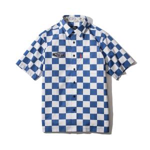 SUBCIETY サブサエティ CHECKER MESH SHIRT｜undertaker