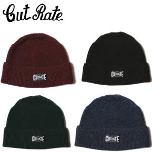 CUT-RATE カットレイト WOOL KINT CAP ニットキャップ｜undertaker