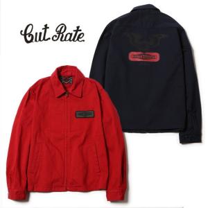 CUT RATE カットレイト BACK SATIN WORK JACKET ワークジャケット 送料無料｜undertaker