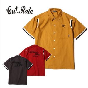 CUT RATE カットレイト S/S BOWLING SHIRT ボーリングシャツ 送料無料｜undertaker