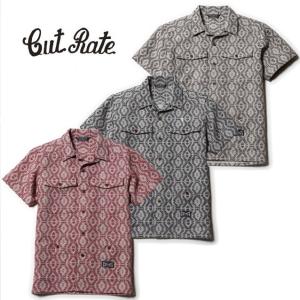 セール50%オフ　CUT RATE カットレイト S/S NATIVE PATTERN SHIRT 半袖シャツ｜undertaker