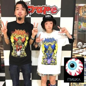 MISHKA ミシカ SURFIN ROCK TEE Tシャツ｜undertaker