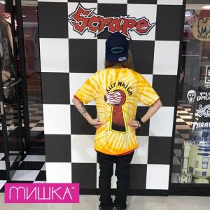 セール50%オフ　MISHKA ミシカ KEYHOLE KEEP WATCH TD TEE タイダイ Tシャツ｜undertaker