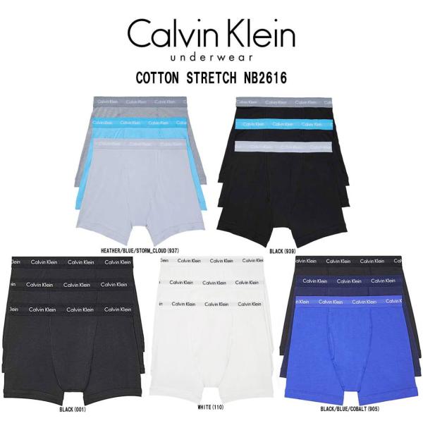 Calvin Klein(カルバンクライン)ck ボクサーパンツ 3枚セット 前開き 男性 COTT...
