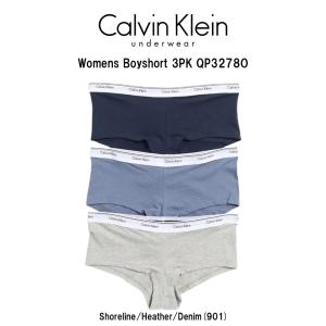 Calvin Klein(カルバンクライン)ck レディース ボーイショーツ コットン ショーツ ロゴ ストレッチ スポーツ 女性用 下着 インナー QP3278O