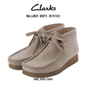 CLARKS(クラークス)ブーツ ブーティ ショート レディース WALLABEE BOOT2 26...