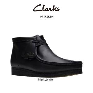 CLARKS(クラークス)ワラビーブーツ レザー スタンダード シューズ ハイカット カジュアル メ...