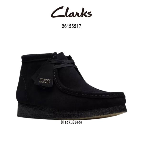 CLARKS(クラークス)ワラビーブーツ スエード スタンダード シューズ ハイカット カジュアル ...