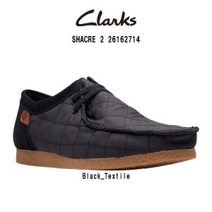 CLARKS(クラークス)シェイカー モカシン シューズ スタンダード テキスタイル ブラック カジュアル メンズ SHACRE 2 26162714｜UNDIE