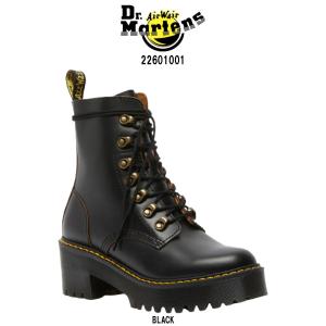 Dr.Martens(ドクターマーチン)ショートブーツ 革 レザー レオナ レースアップ 厚底 レデ...