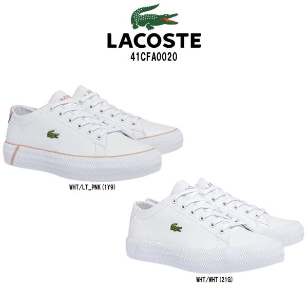 LACOSTE(ラコステ)スニーカー ローカット レディース シューズ GRIPSHOT 41CFA...