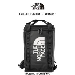 THE NORTH FACE(ザノースフェイス)バックパック リュックサック ボックス型 スクエア 大容量 PC収納 A4 通勤 通学 EXPLORE FUSEBOX-L NF0A3KYF