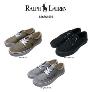 POLO RALPH LAUREN(ポロ ラルフローレン)スニーカー キャンバス シューズ メンズ 男性用 靴 FAXON 816861095｜undieshop