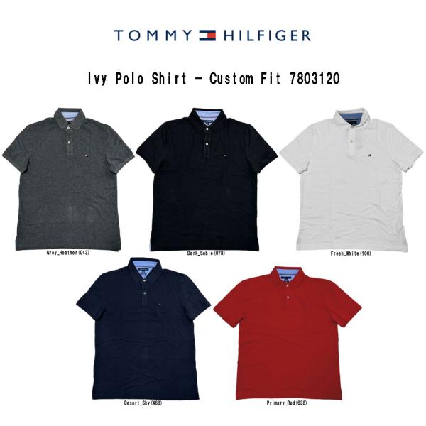 (SALE)TOMMY HILFIGER(トミーヒルフィガー)ポロシャツ ワンポイント ロゴ 半袖 ...