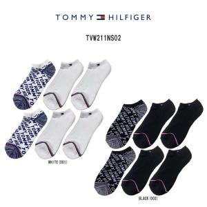 TOMMY HILFIGER(トミーヒルフィガー)ソックス 6足セット 靴下 スポーツ ショート レディース TVW211NS02｜UNDIE