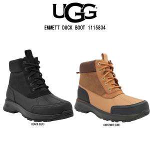 UGG(アグ)ブーツ 防水 防寒 ショート アウトドア エメットダック メンズ EMMETT DUC...