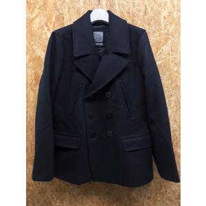 【美品】メンズ　ネイビー ピーコート メルトンピーコート(M ネイビー): ジャケット/アウター｜Right