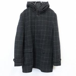 Mr.JUNKO II世 ステンカラーコート 裏地付き 薄手の中綿