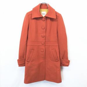 JEANASIS（ジーナシス） ノーカラーコート アウター 裏地付き ダブル