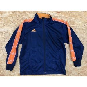 adidas（アディダス） トラックジャケット 刺繍ロゴ 裾にドローコード