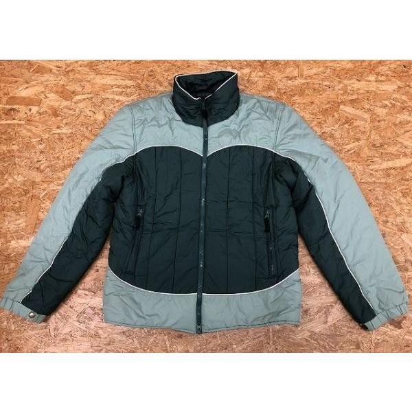 ペンフィールド Penfield モックネックジャケット 中綿入り 無地 ダブルジップ 長袖 ポリエ...