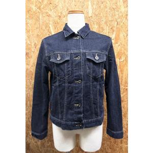 ユニクロ UNIQLO デニムジャケット トラッカージャケット ボタン留め ストレッチ 長袖 無地 ...