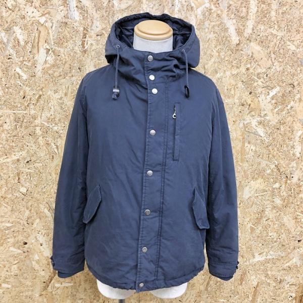 THE SHOP TK ザ・ショップ ティーケー M メンズ 中綿ジャケット パーカー ドットボタン...