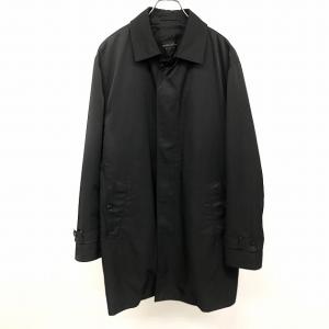 Mr.JUNKO II世 ステンカラーコート 裏地付き 薄手の中綿