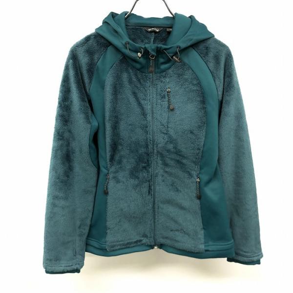 エディーバウアー Eddie Bauer ジップアップ パーカー ジャケット 一部ファー生地 裏起毛...