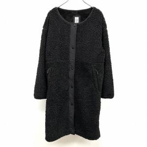 ZARA（ザラ） フェイクムートン ライダースジャケット 長袖 無地 裏