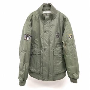 ジェーンマープル　ドンルサロン　カーキ ジップアップジャケット b44054_1.jpg