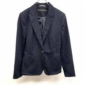 ザラベーシック ベスト アウター ジャケット ボア ダッフル ウール混 レディース Mサイズ ネイビー ベージュ ZARA BASIC ザラベーシック ベスト アウター ジャケット ボア ダッフル