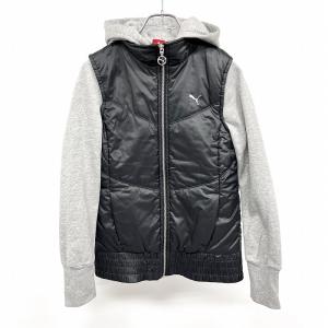 PLST（プラステ） ダウンベスト リバーシブル ジャケット 無地 ポリ100