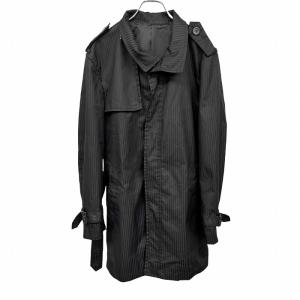 タグ付　新品未使用【ミスタージュンコ】ＬＬ　トレンチ　コート　中綿　ライナー　黒 ミスタージュンコニセイ Mr.JUNKO II世 ステンカラー