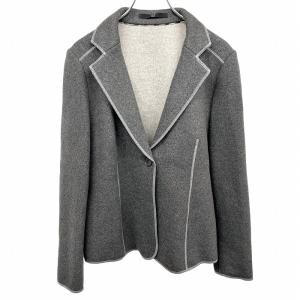 DAKS（ダックス） パイルコート 長袖 チェック 肩パッド入り 日本製