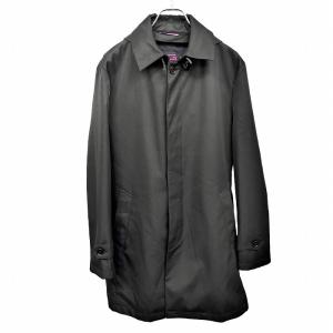 Mr.JUNKO II世 ステンカラーコート 裏地付き 薄手の中綿