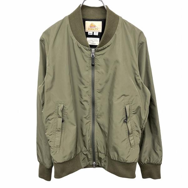SHIPS GENERAL SUPPLY|KELTY 薄手 ブルゾン ジャケット 無地 裏地無し ダ...