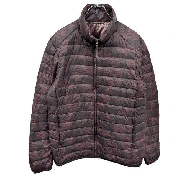 ユニクロ UNIQLO ウルトラライトダウンジャケット 総柄 長袖 ナイロン100%(ダウン90%＋...