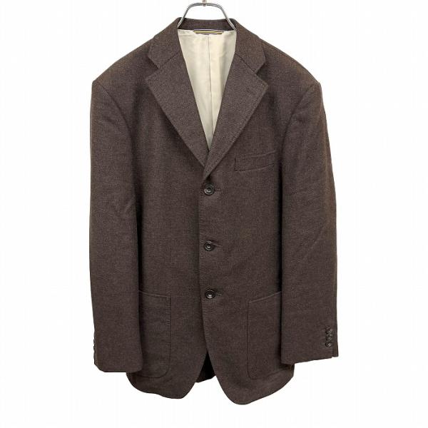 リチャードジェームズ RICHARD JAMES 微起毛 テーラードジャケット 総裏地 無地 3つボ...