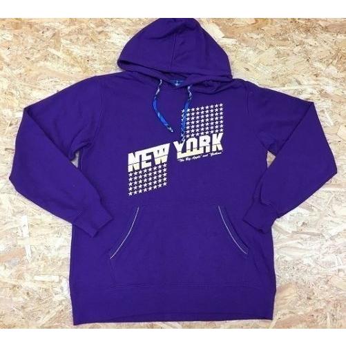 DOUBLEFOCUS ダブルフォーカス L メンズ パーカー プルオーバー 長袖 フロントプリント...