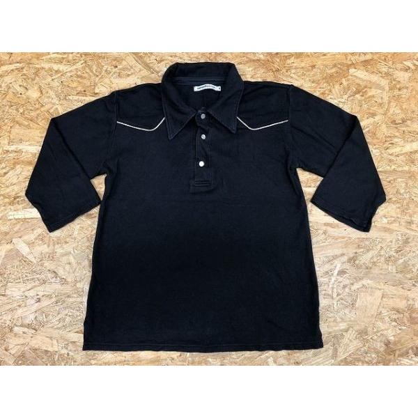 semantic design セマンティックデザイン Mサイズ メンズ ポロシャツ 一部ラメ ウエ...