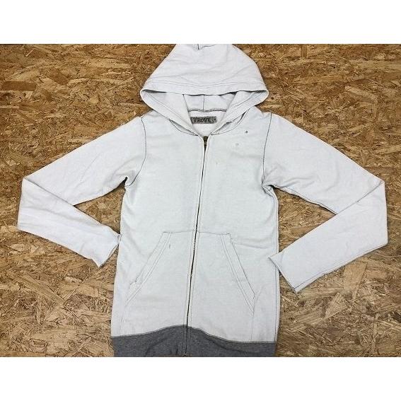 トローヴ TROVE スウェットパーカー 裏パイル フルジップ ラメ入り カットソー 長袖 (クラッ...