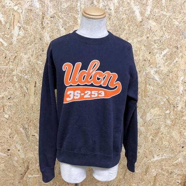 TFL TIME FOR LIVIN' スウェットシャツ トレーナー 裏起毛 カットソー レトロプリ...