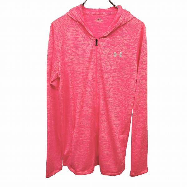 アンダーアーマー UNDER ARMOUR 薄手 パーカー ジップアップ ラグラン 長袖 カットソー...