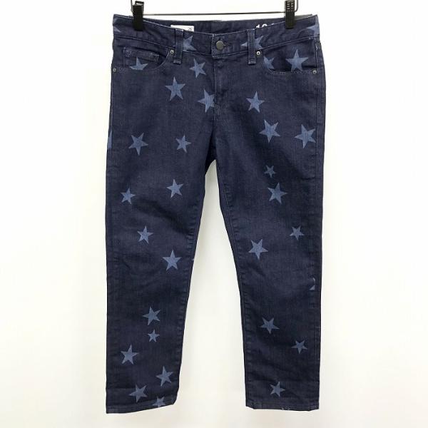 ギャップ 【新品】GAP クロップド デニム ストレッチ 星柄 綿×ポリエステル×ポリウレタン 26...