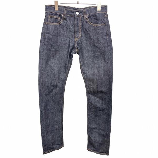 ユニクロ プラスジェイ UNIQLO +J デニム パンツ ジーンズ ジーパン ストレート ジップフ...