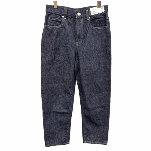 ユニクロ 【新品】UNIQLO スラウチテーパード アンクル ジーンズ デニム パンツ 無地 ジーパ...